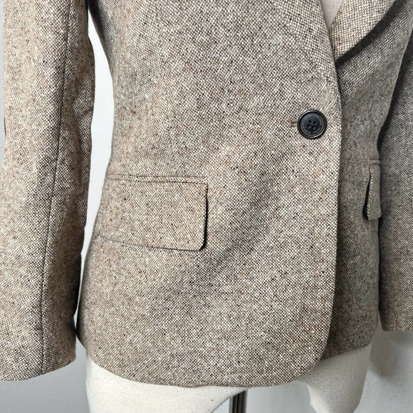 Nili Lotan Humphrey Elbow Patch Blazer Jacket Size 0 - Picture 5 of 8